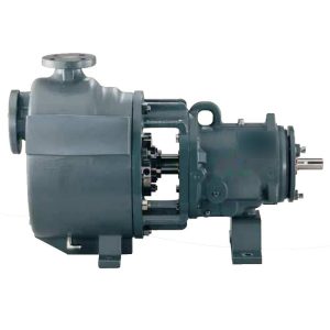 unitized self-priming process pump