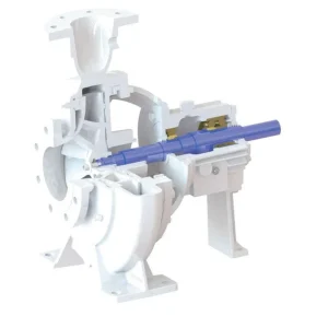 ISO 5199 / ISO 2858 single stage process pump - cutaway view
